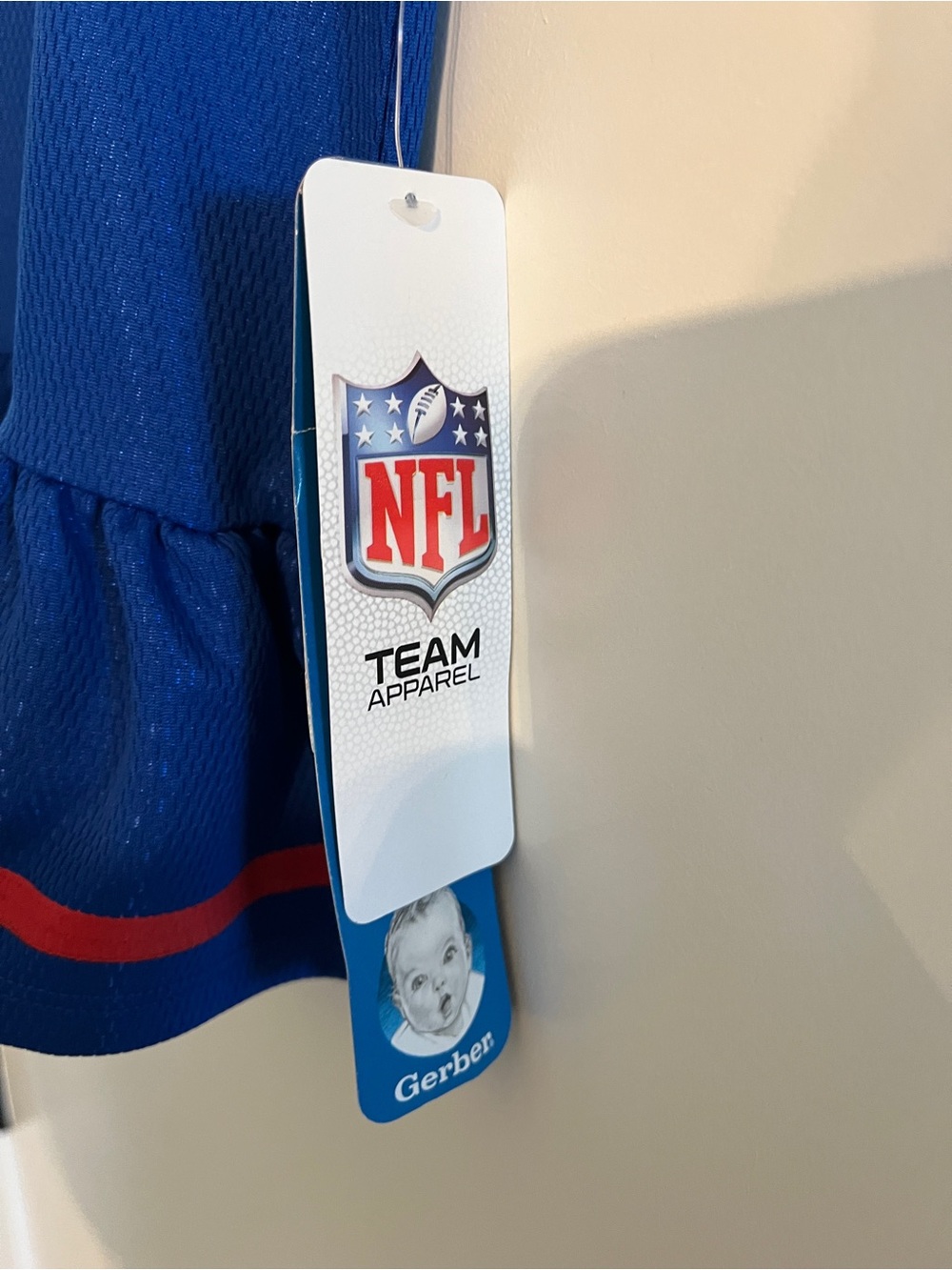 NWT Gerber NFL Apparel Buffalo Bills Girls 6-12 months top no bottoms - Picture 3 of 5